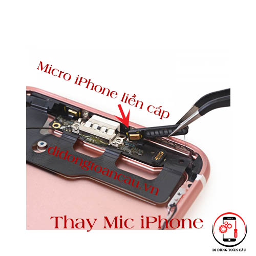 Thay mic iPhone 8