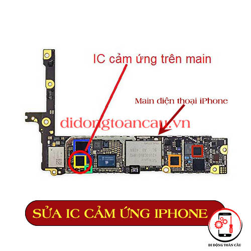 Thay IC cảm ứng iPhone 5