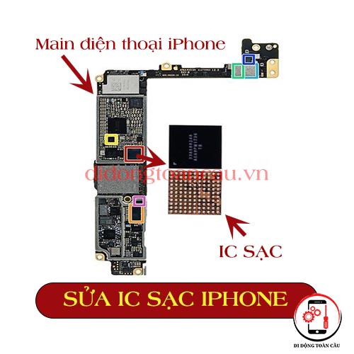 Sửa IC sạc iPhone 6 plus