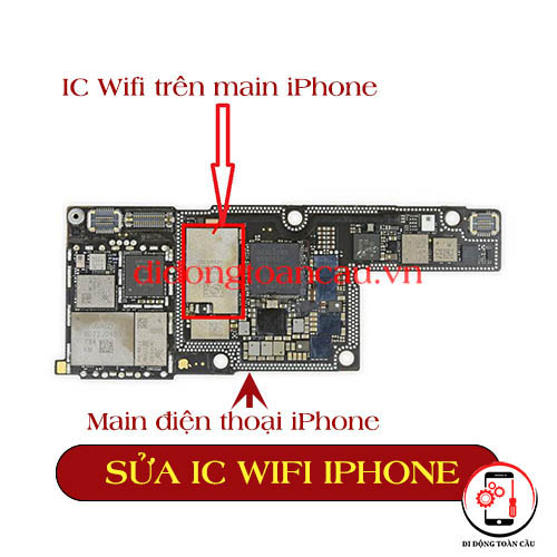 Sửa IC wifi iphone 6S plus