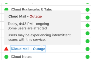 iCloud Mail của Apple bị lỗi, ngừng hoạt động trên toàn cầu