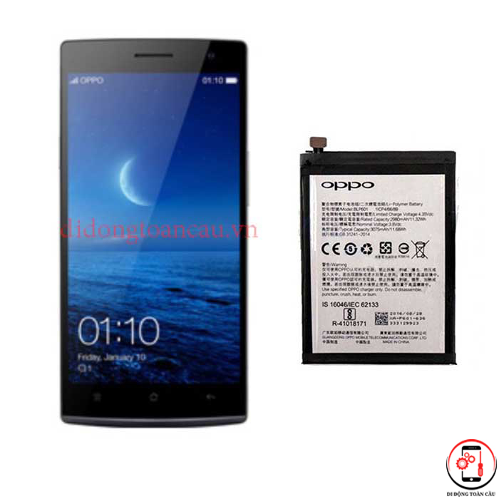 Thay pin Oppo Find 7