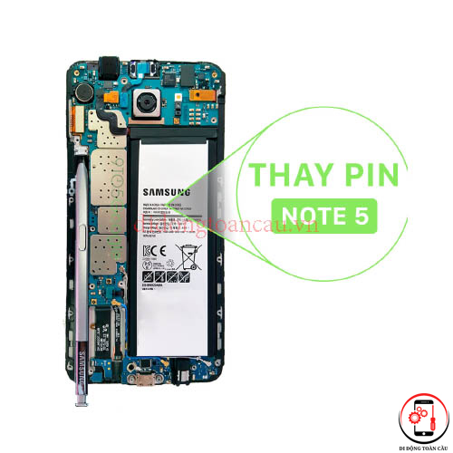 Thay pin Samsung Note 5